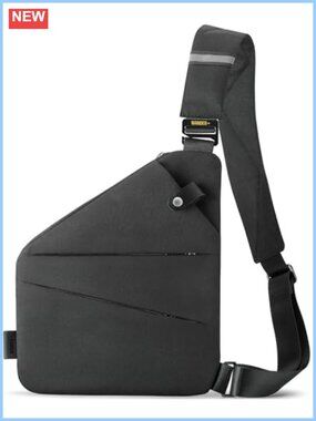 Anti Theft Crossbody Travel Bag Multi Pocket Waterproof Sling